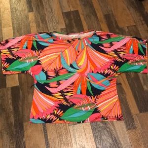 Trina Turk Cold shoulder top